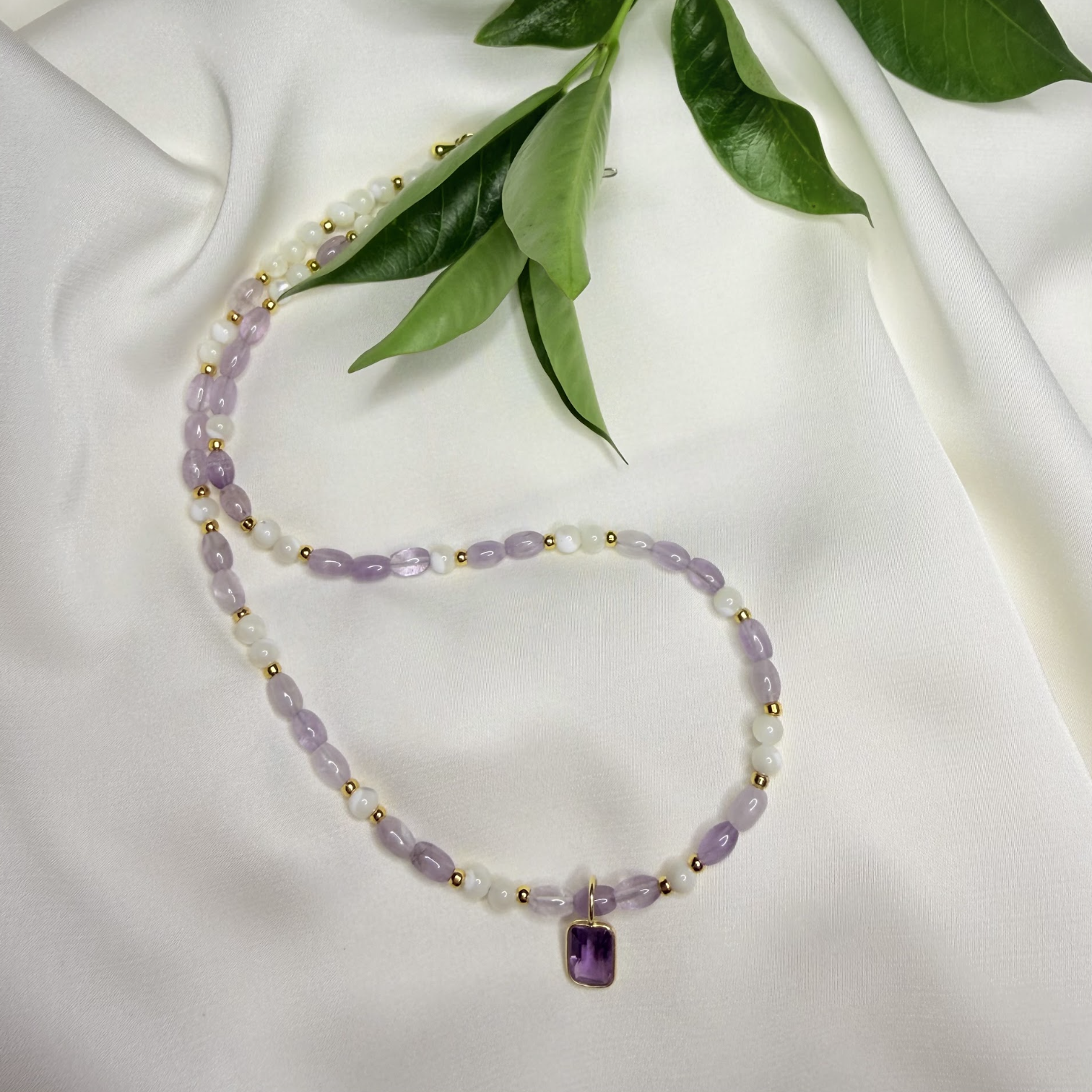 Rapunzel Gemstone Necklace
