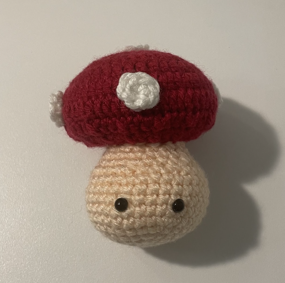 Crochet mushroom
