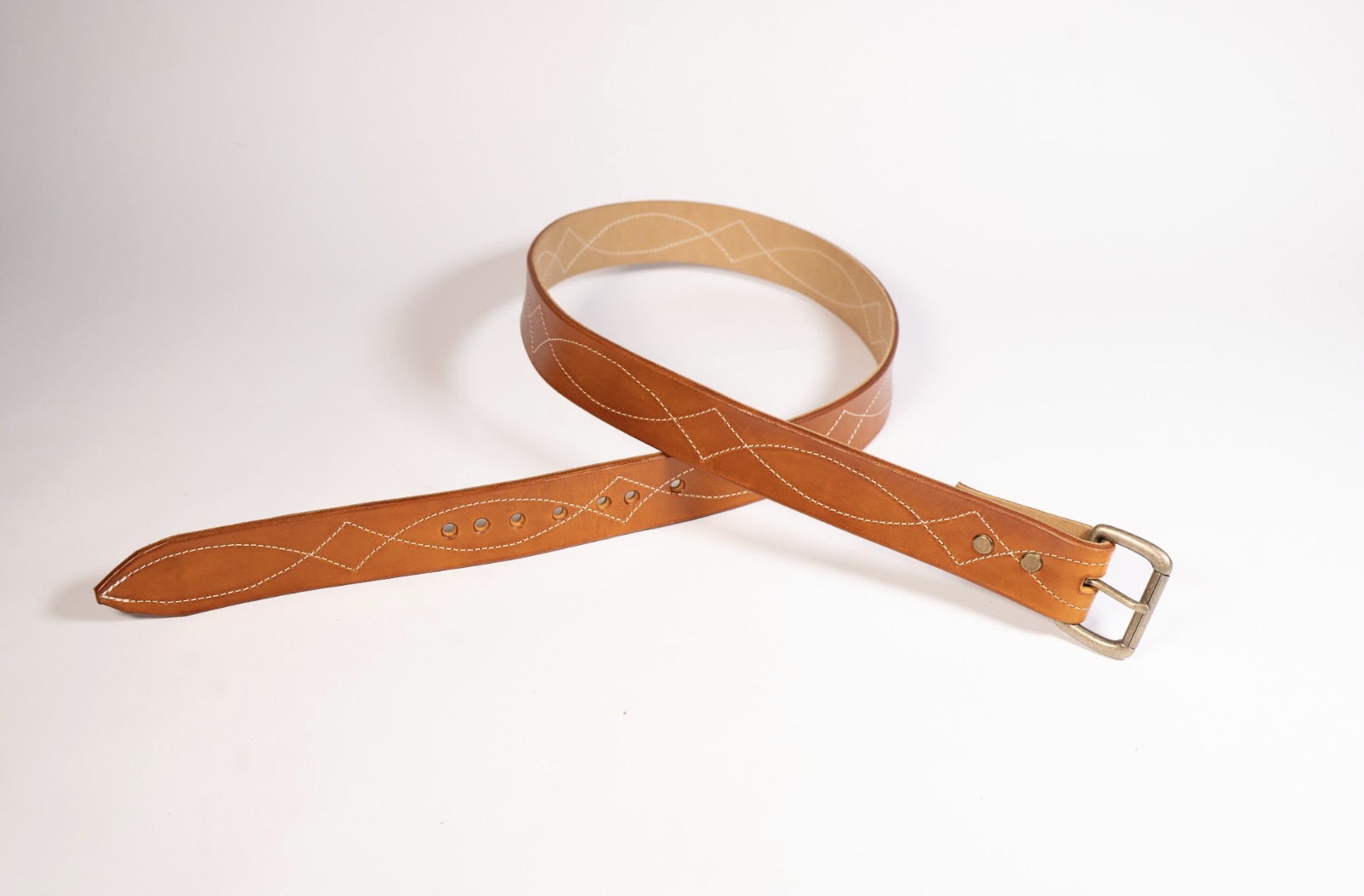 Gunslinger Stitched Belt