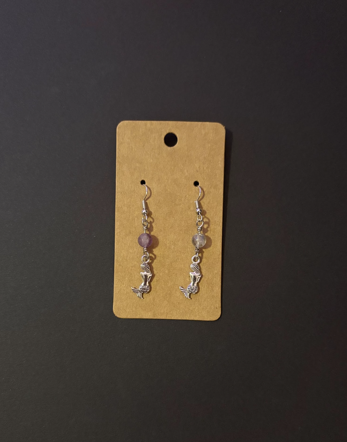 Fluorite Mermaid Earrings