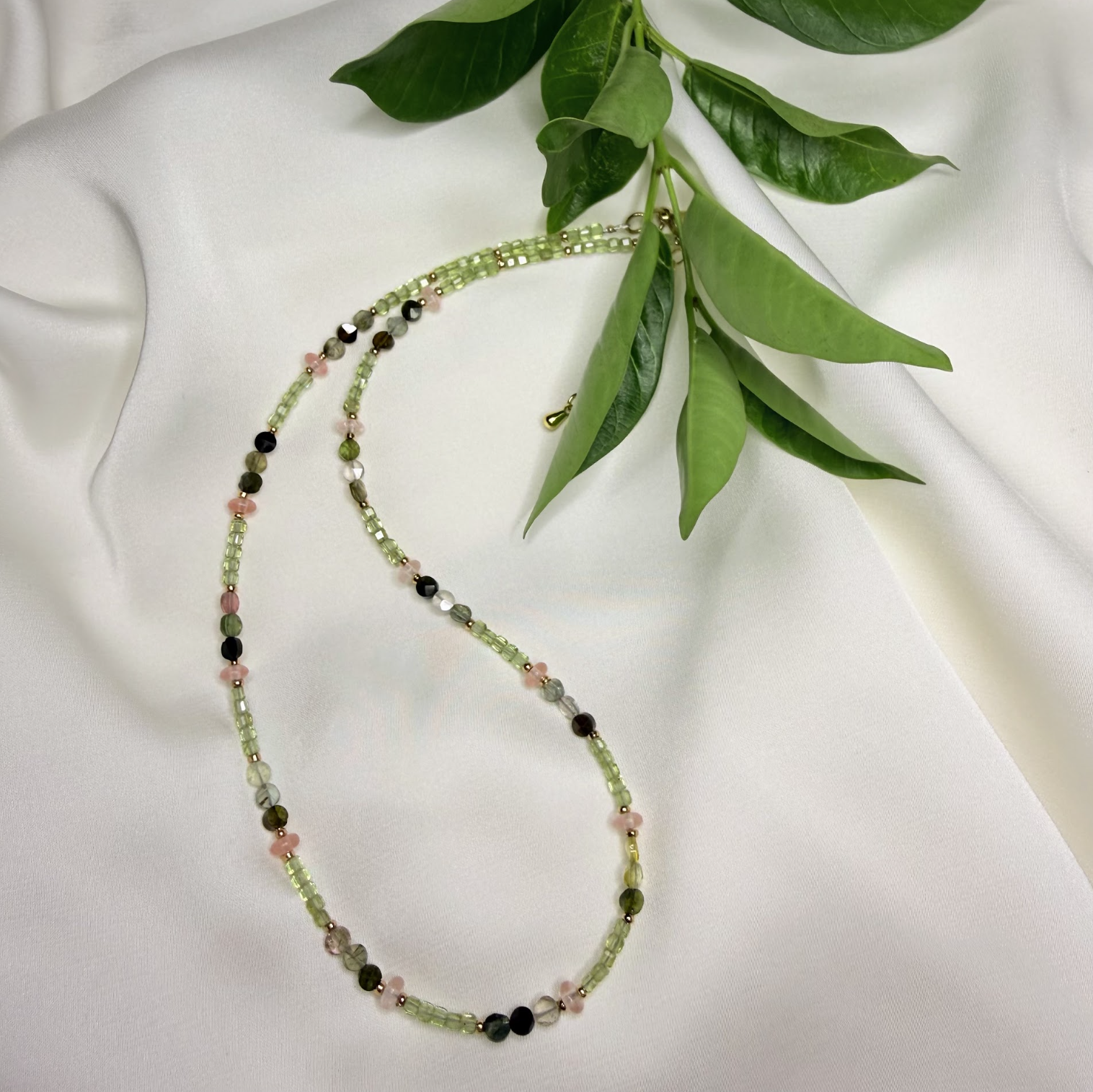 Spring Blossom Gemstone Necklace