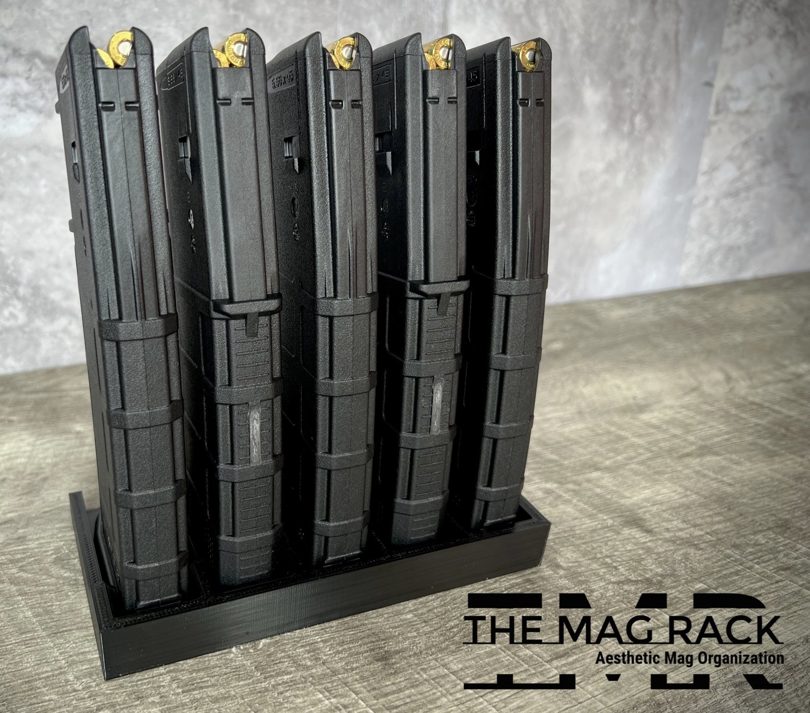 The Mag Rack — The Mag Rack AR 15 Magazine Storage and Display Made