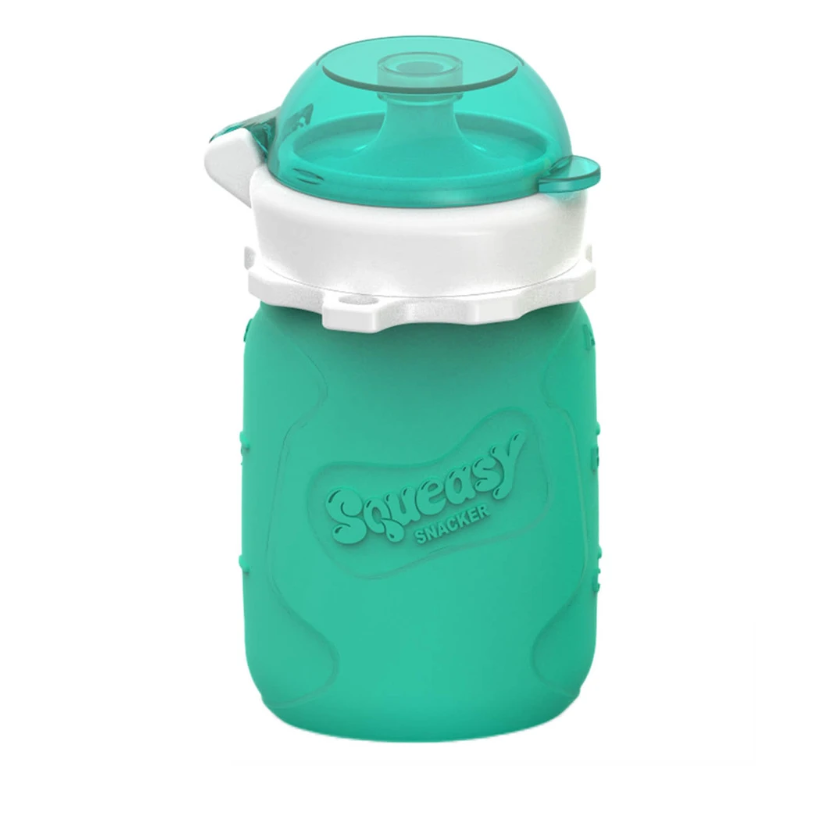 reusable silicone baby food pouch