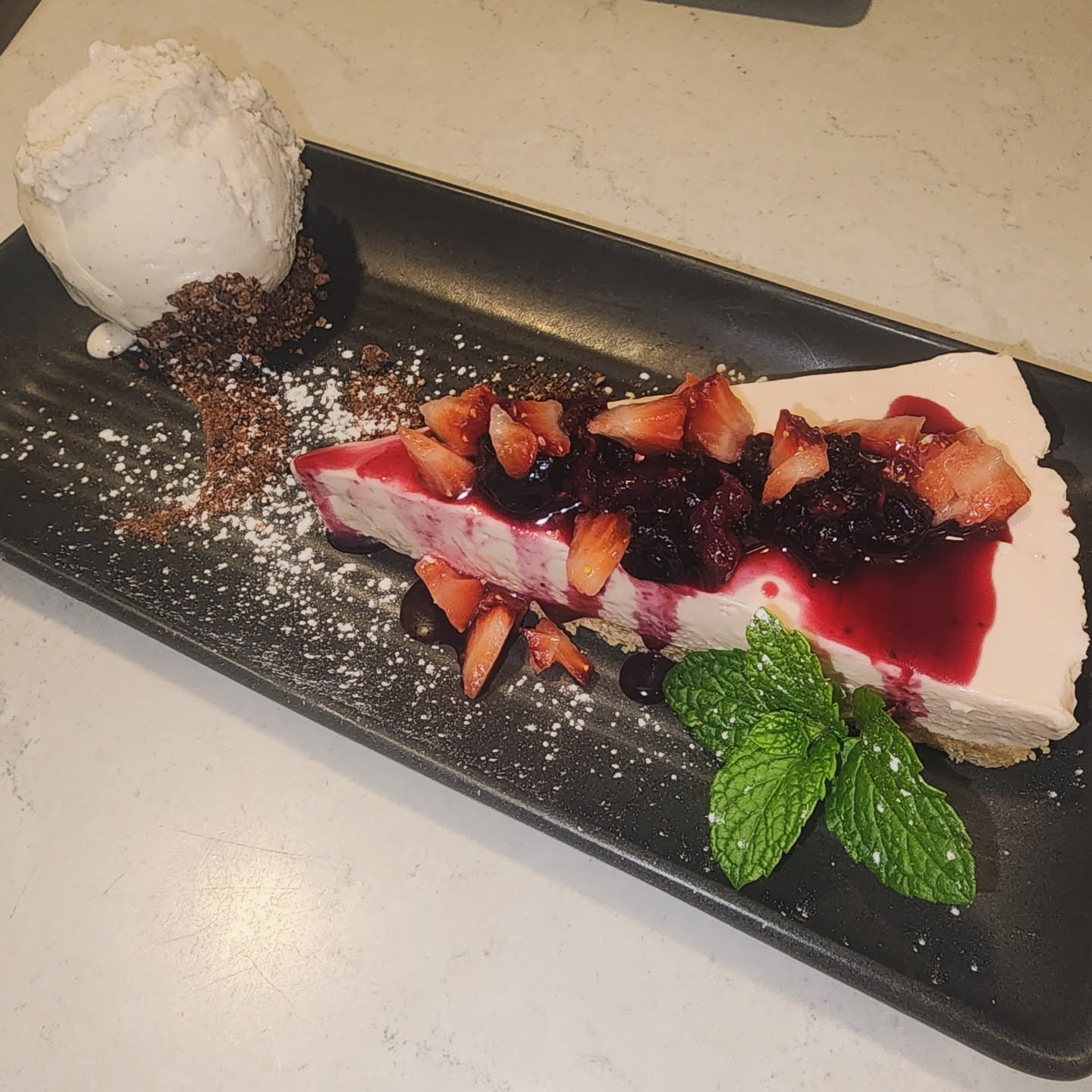 🍓 Strawberry Cheesecake in the spotlight!
Treat yourself to a slice of creamy, dreamy goodness &mdash; our house-made Strawberry Cheesecake is chefs choice right now and it&rsquo;s every bit as delicious as it looks.

Fresh, fruity, and oh-so-satisf