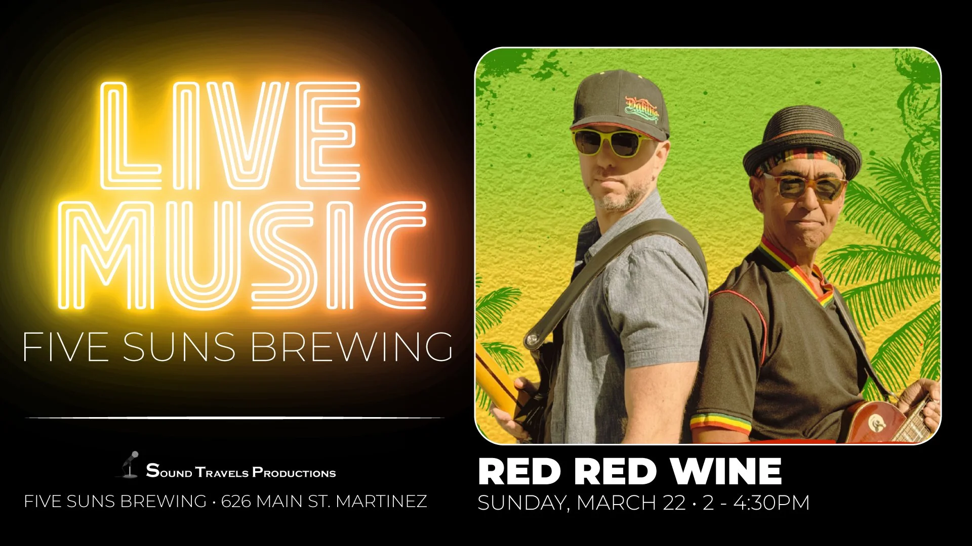 Live Music – Red Red Wine