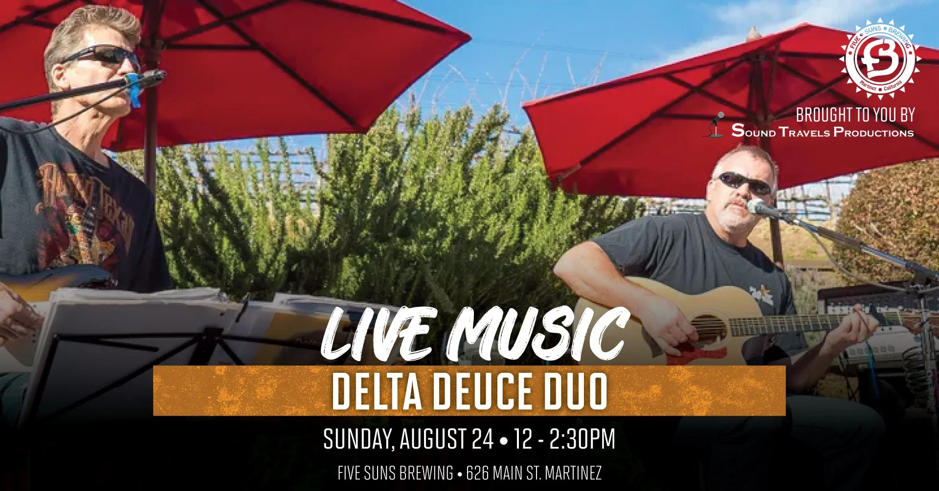 Live Music – Delta Deuce Duo