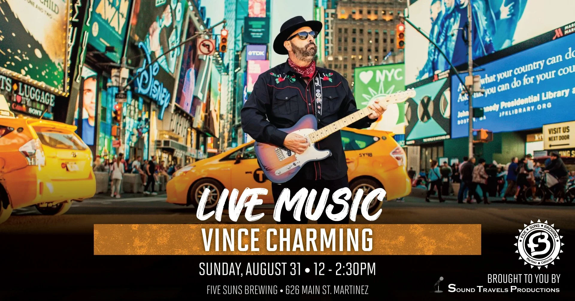 Live Music – Vince Charming