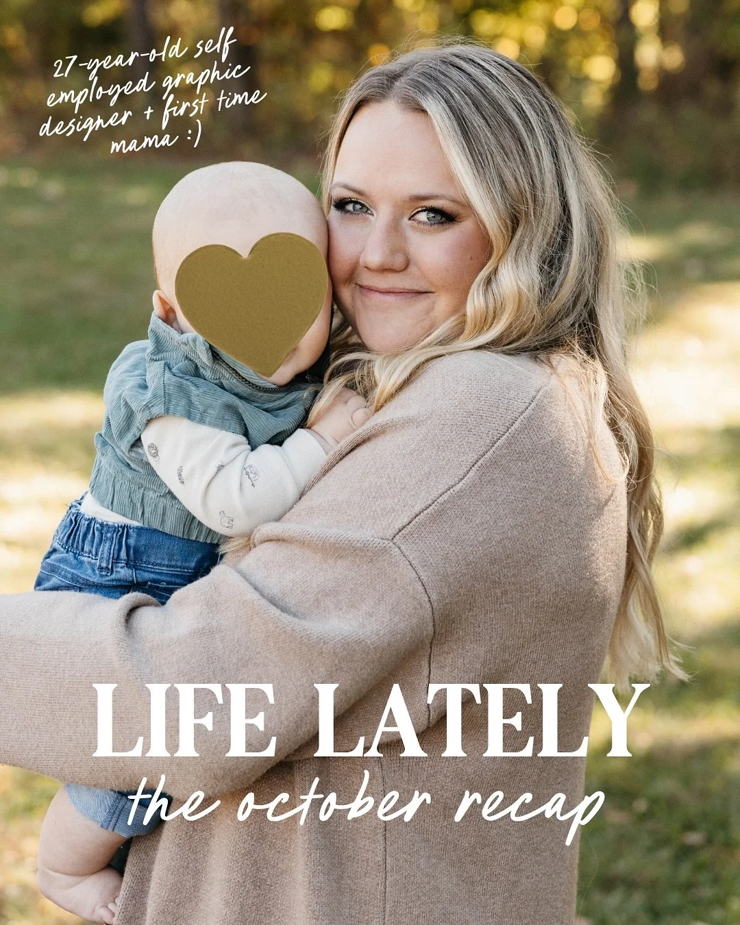 October has been so sweet🐻🤎🍂so many special moments to soak up with Ryan and Rocky. Rocky is at such a fun age, babbling all the time, so smiley and learning so many new things!! I&rsquo;m so excited for soup season and cozy weather. 

There is no