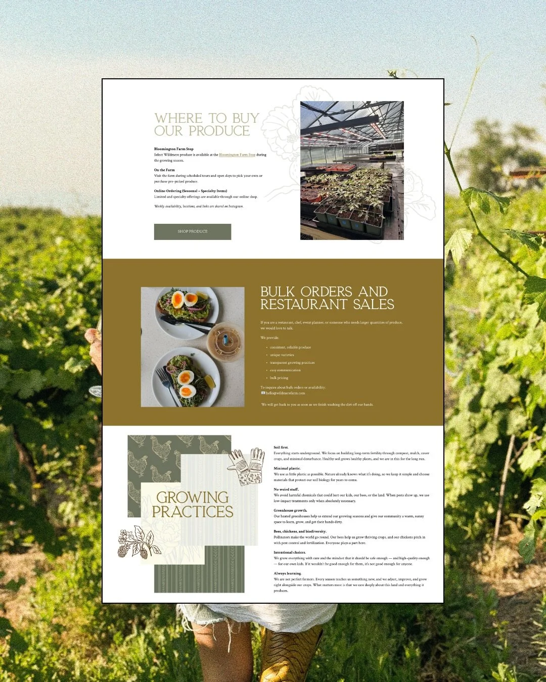 This is the kind of project that reminds me why I love what I do 🌿🌸

Wildmere was started by a husband and wife team after a house fire completely changed the direction of their lives&hellip; and led them to buy 60 acres and start fresh.

They&rsqu