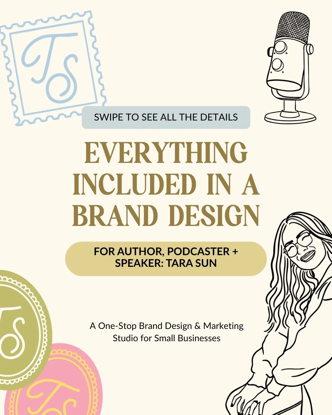 I&rsquo;ve been following Tara since around 2020, so getting to rebrand her felt a little surreal. 🥹 I was even featured on her podcast, Truth Talks with Tara, back in 2021, and we&rsquo;ve been Instagram friends ever since, cheering each other on i