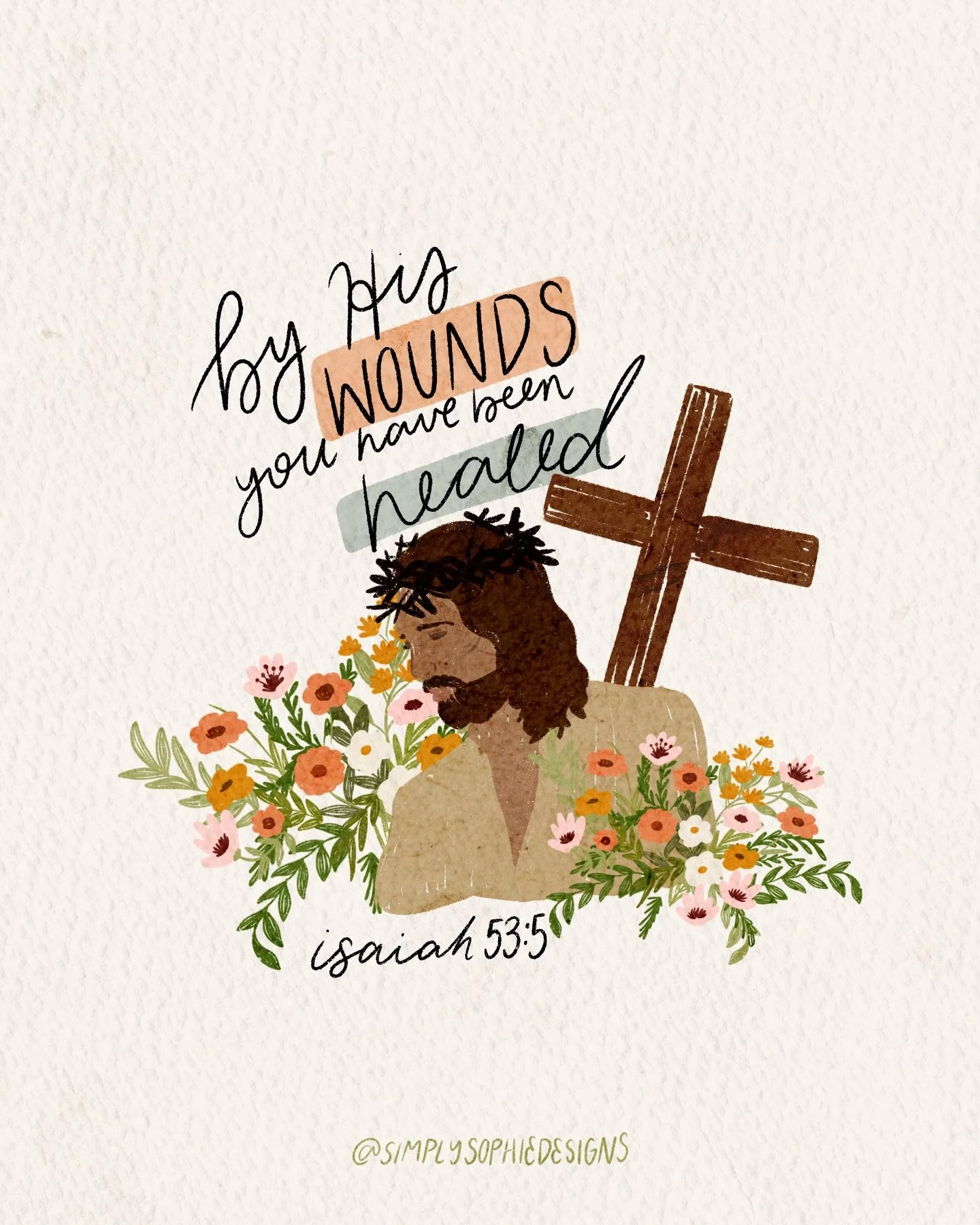 &ldquo;But he was wounded for our transgressions; he was crushed for our iniquities; upon him was the chastisement that brought us peace, and with his stripes we are healed.&rdquo;

Sunday is coming.