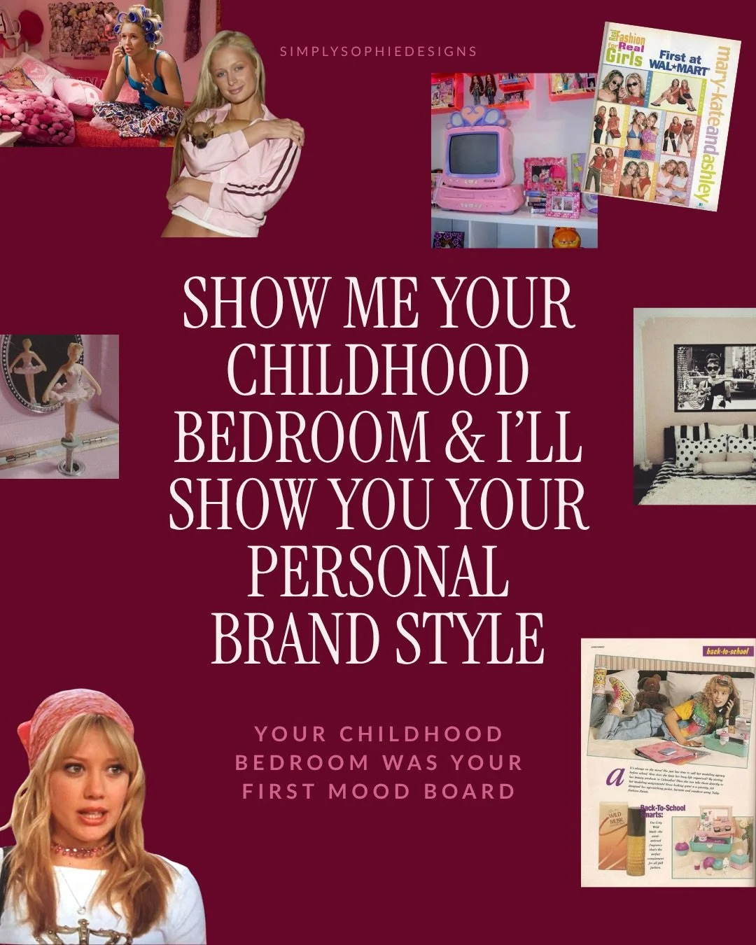 Apparently your childhood bedroom was your first mood board 😂

The colors you begged your parents for, the posters on the wall, the bedding, the random little decor choices you were VERY passionate about&hellip;somehow it all makes sense now.

So I 