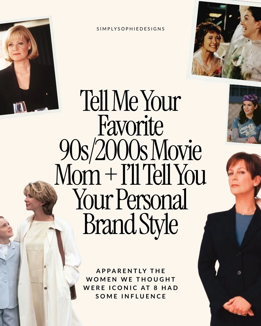 The nostalgia series continues 😂 and this time I&rsquo;m assigning personal brand styles to the 90s/2000s movie moms we all thought were iconic growing up.

We loved their clothes, their homes, their personalities, the way they carried themselves, a