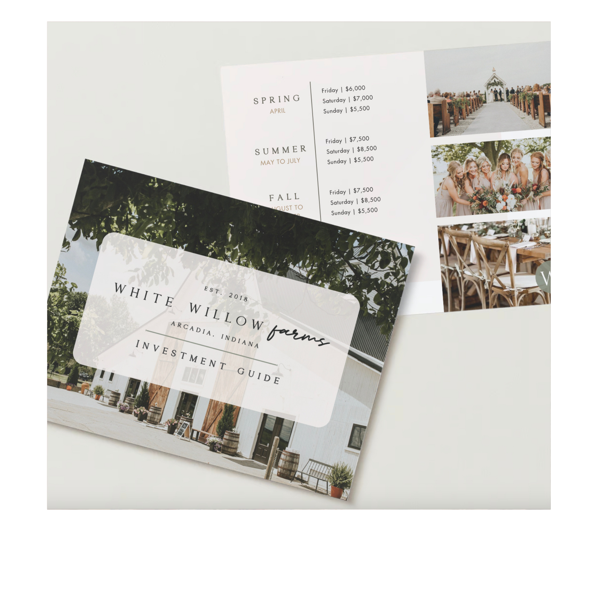 Indiana Wedding Venue Brand Design