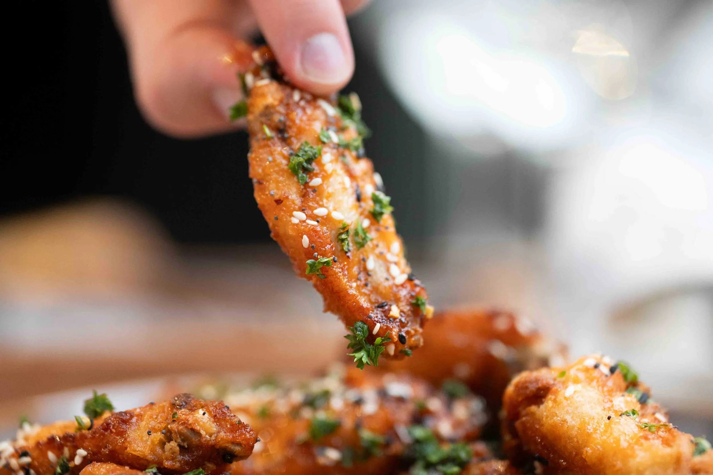 1 kilo loaded chicken wings with multiple flavours at Sussex Hotel Walkerville Tuesday special