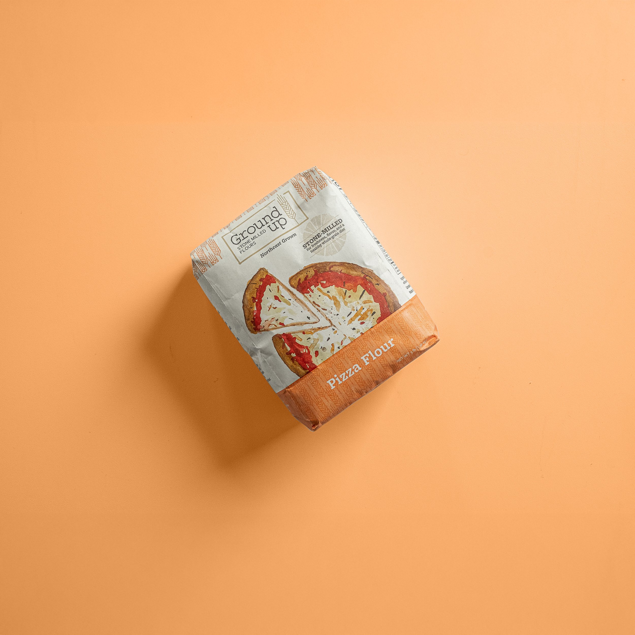 Watercolor for Pizza Flour