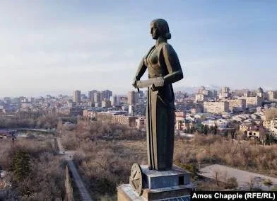 Happy Mother&rsquo;s Day to all the mothers from Mt Davidson Armenian Council . Here is a picture of Mother Armenia over looking Yerevan and a poem about strong Armenian mothers.