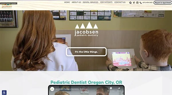 Jacobsen Pediatric Website Thumbnail