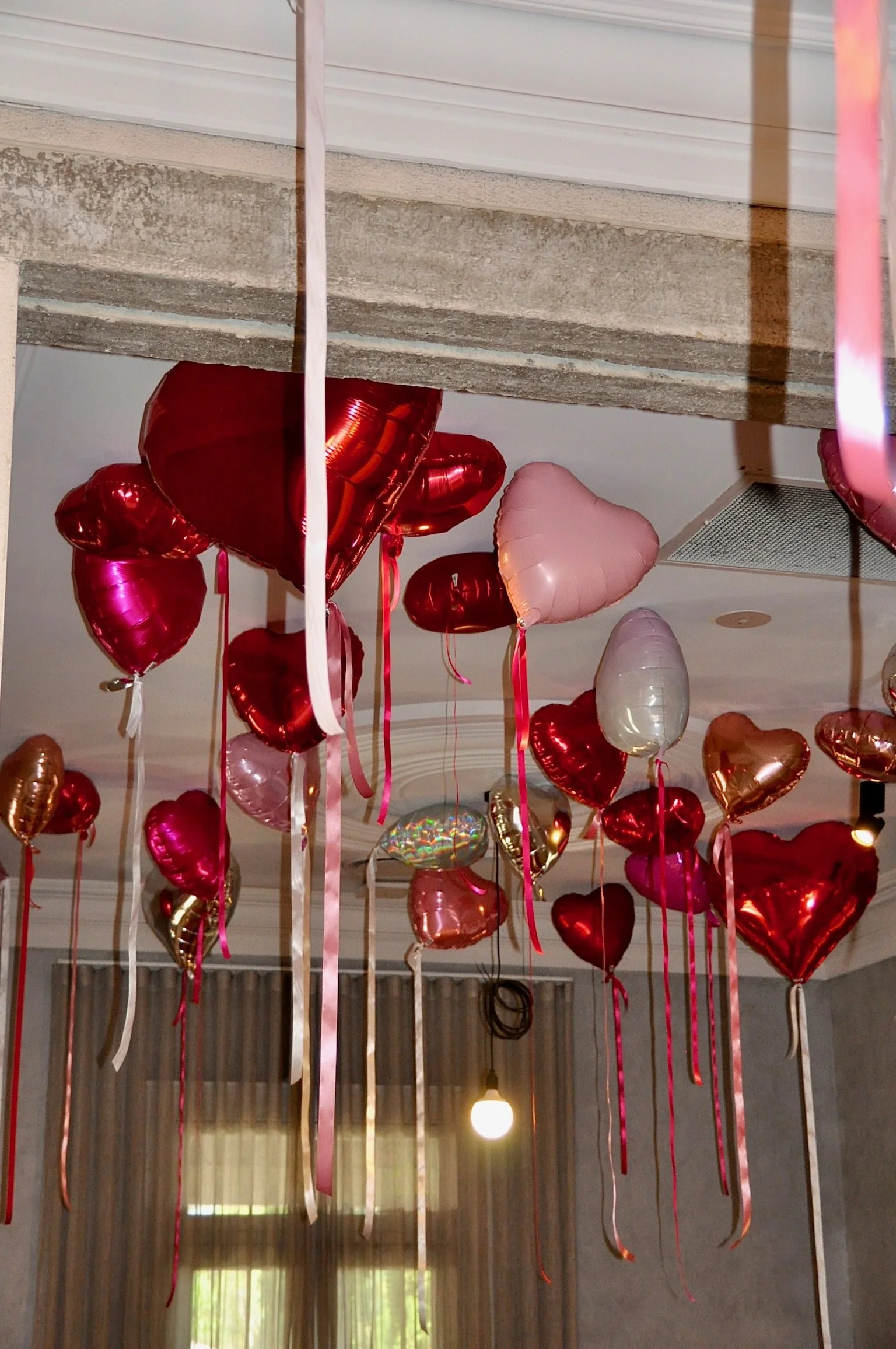 bespoke balloons fake helium heart balloons.JPG