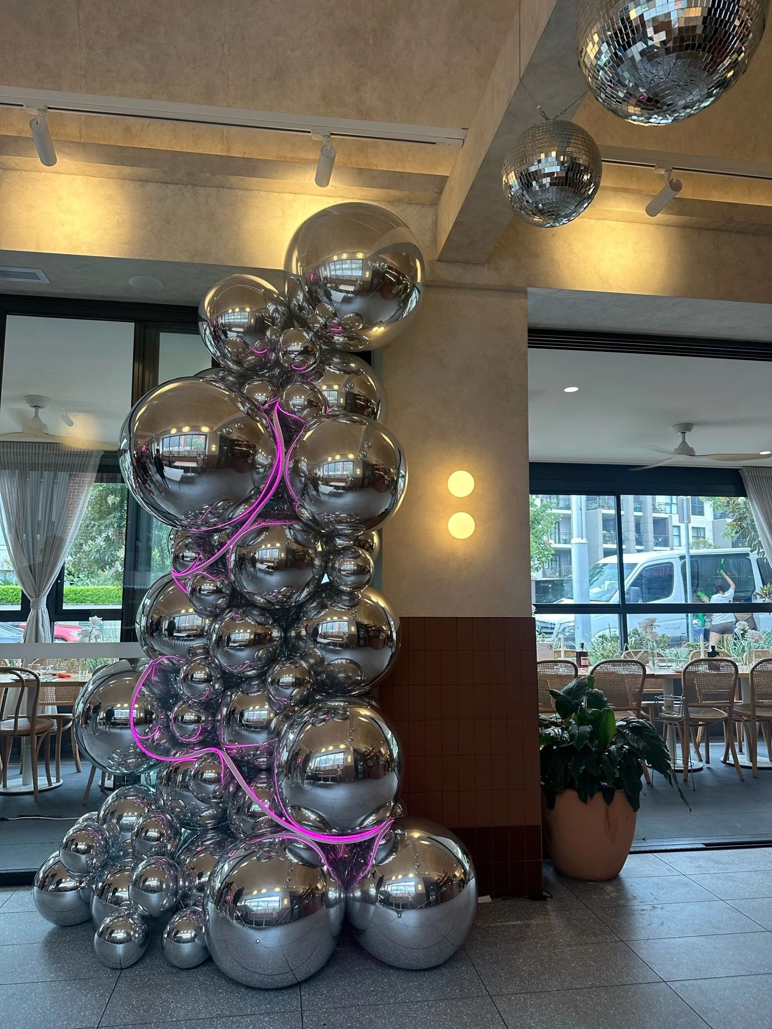 silver balloons with lighting.JPG