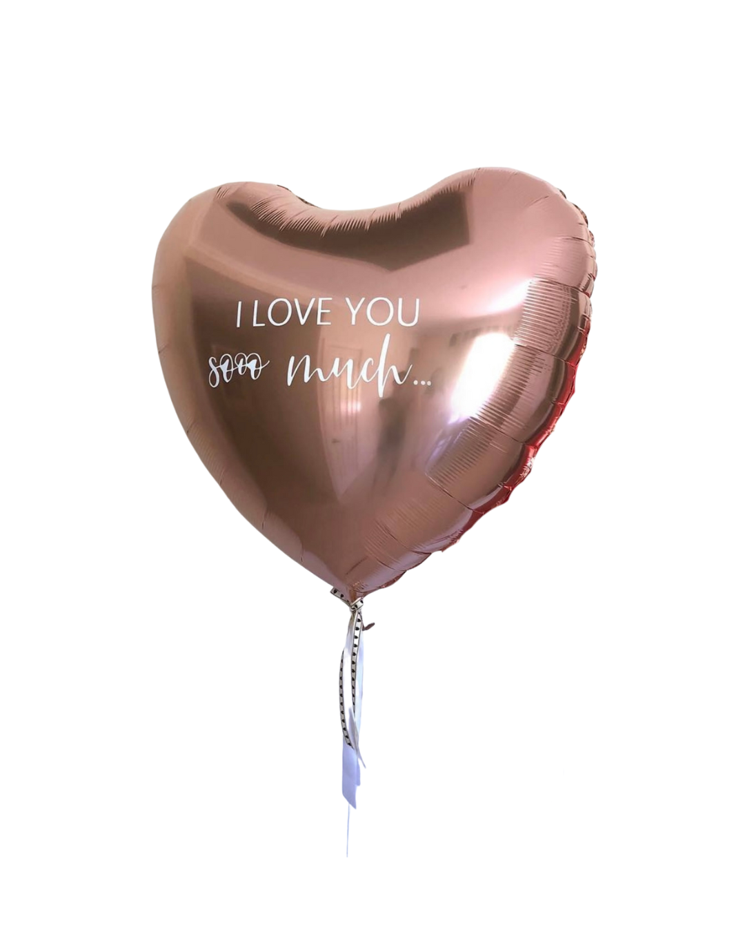 Giant Rose Gold Heart Valentine's Day Balloon