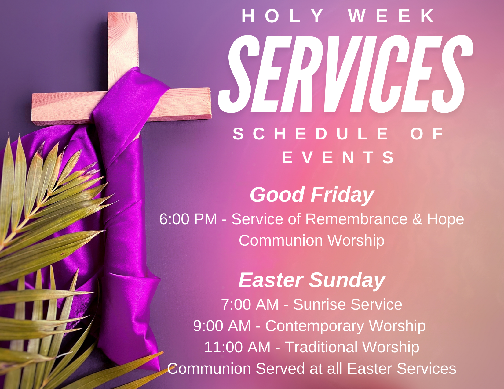 Purple and Elegant Holy Week Services postcard.png