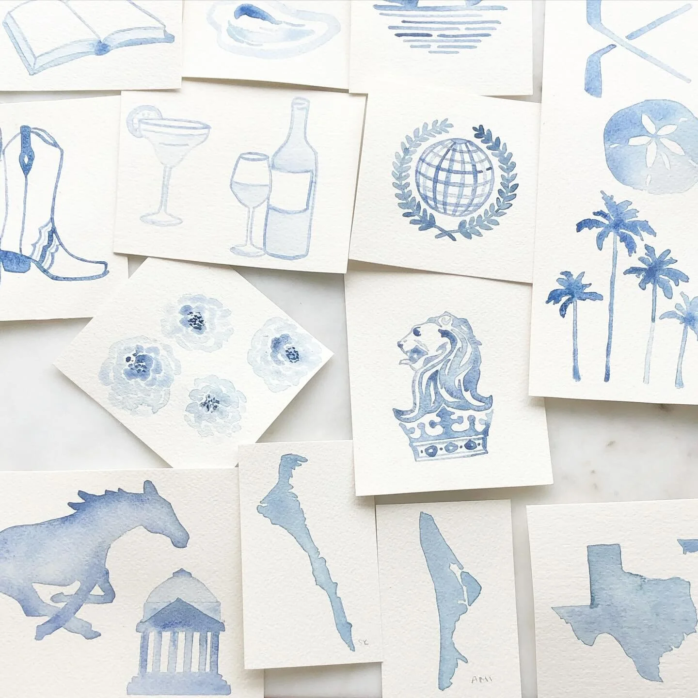 Paintings to patterns! I love this custom toile inspired pattern almost as much as I love the bride!