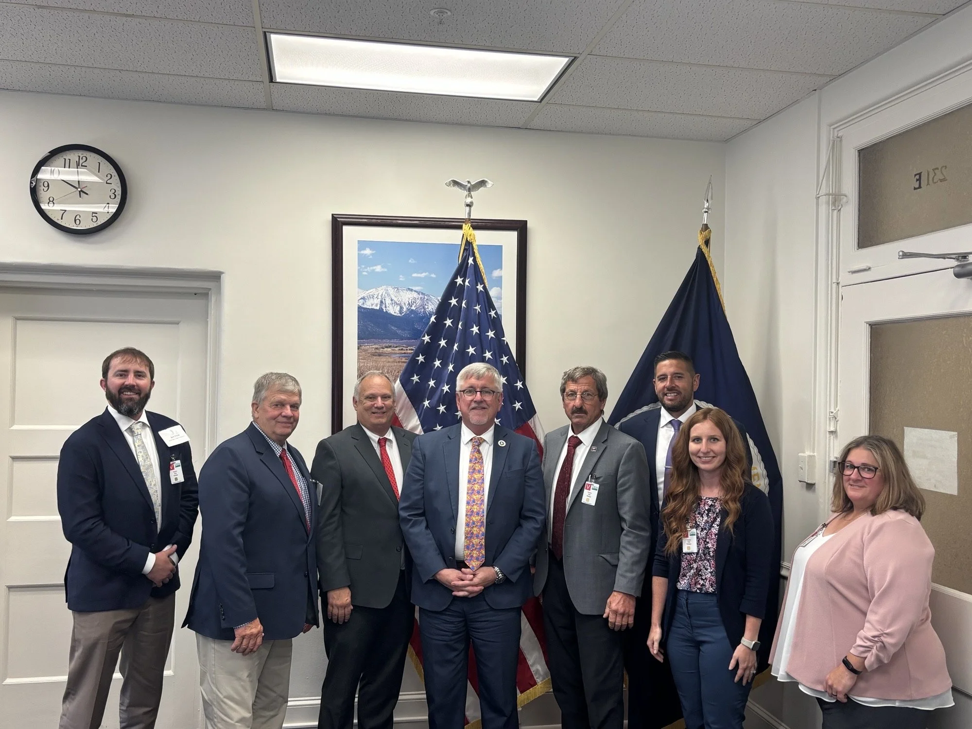 State associations visiting with USDA undersecretary Richard Fordyce in Washington DC.