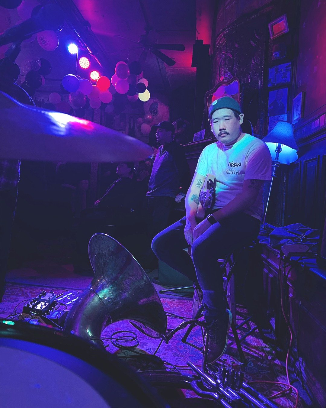 peter is staring into your soul 

to convince to come to delaware park on june 21st

5-8pm with @resurgencebrewingco &quot;pints in the park&quot;

it's free, great vibes guaranteed 

#buffalo #buffalomusic