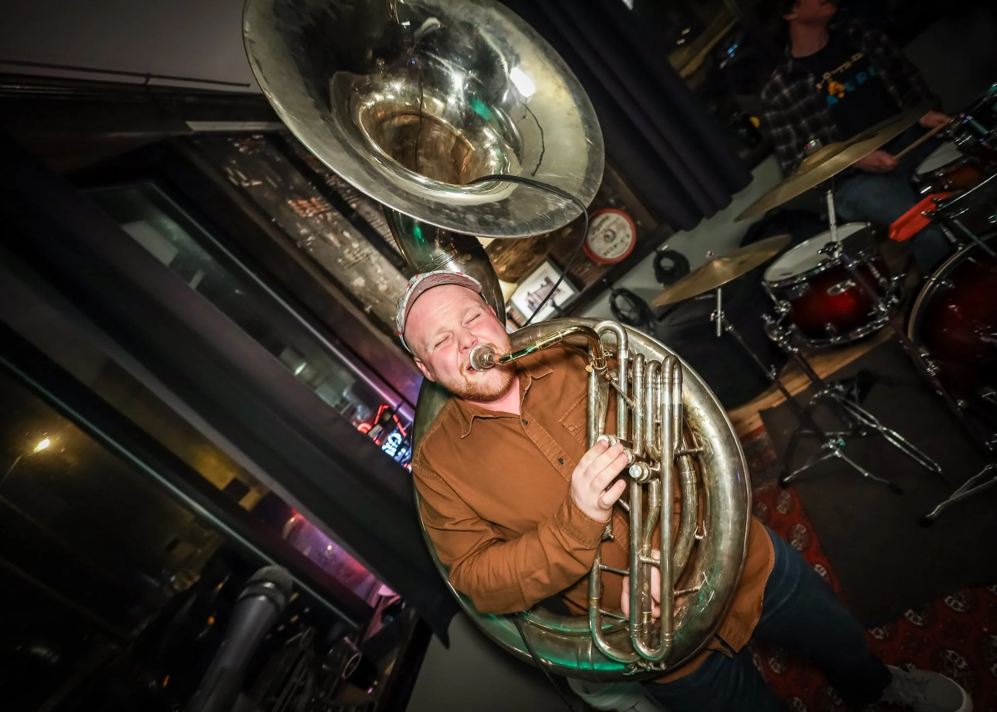 tomorrow, kyle + friends are at @sunygeneseo 

for some funky fun, 2-4pm

swing by the student union for a sousaphone petting zoo

#sunygeneseo #geneseo #wny