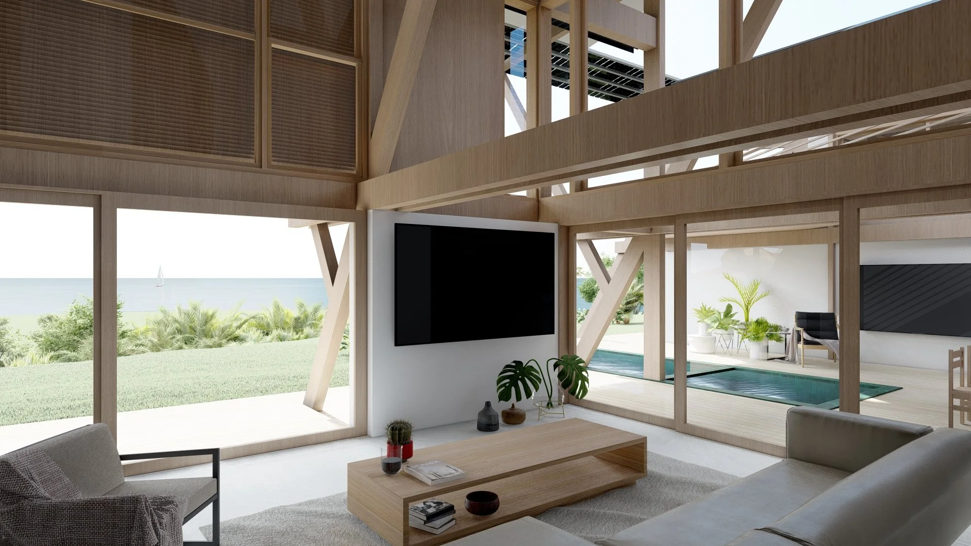 Stunning Penthouse Off Grid Architecture image