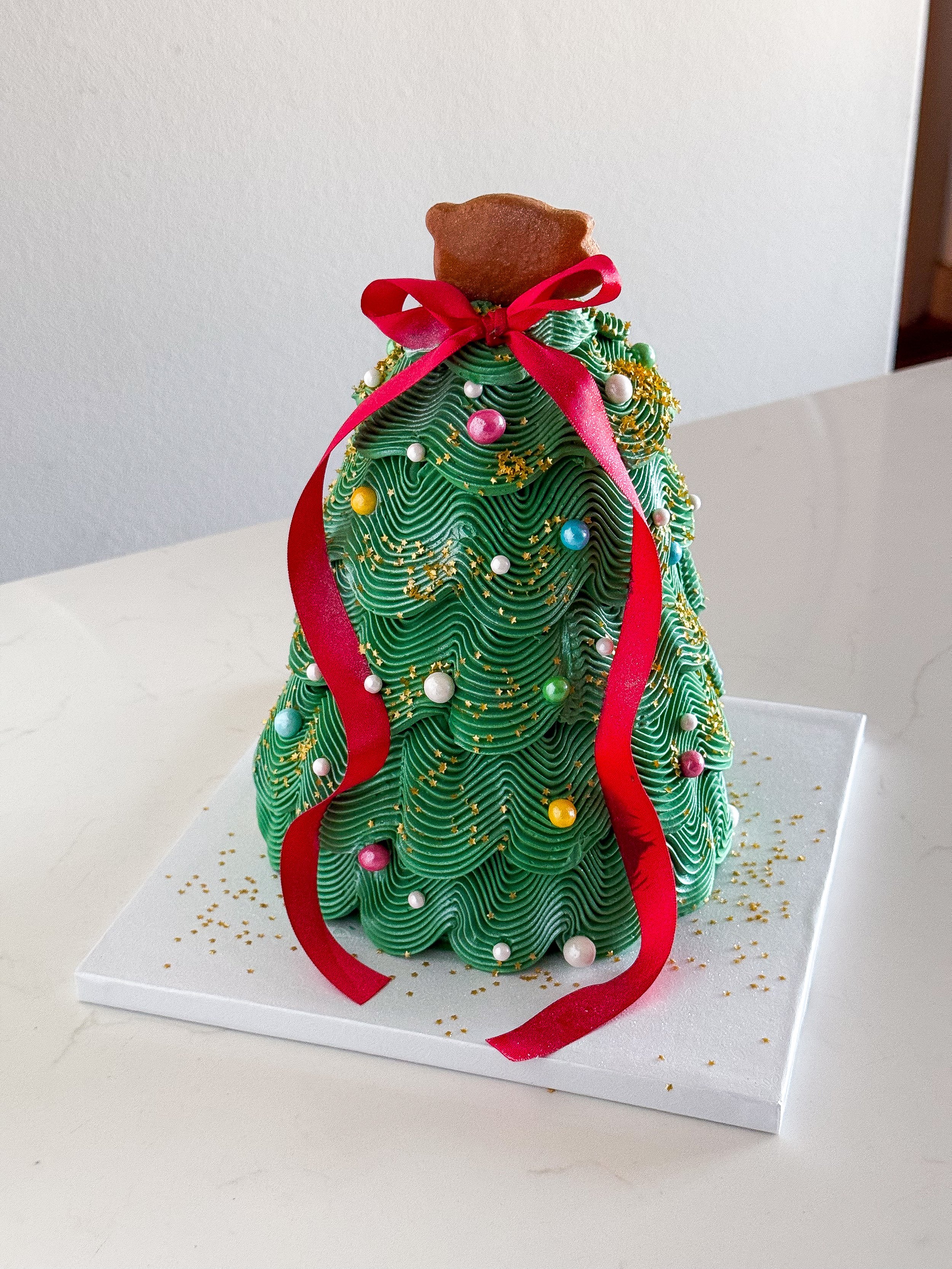 Christmas Tree Cake