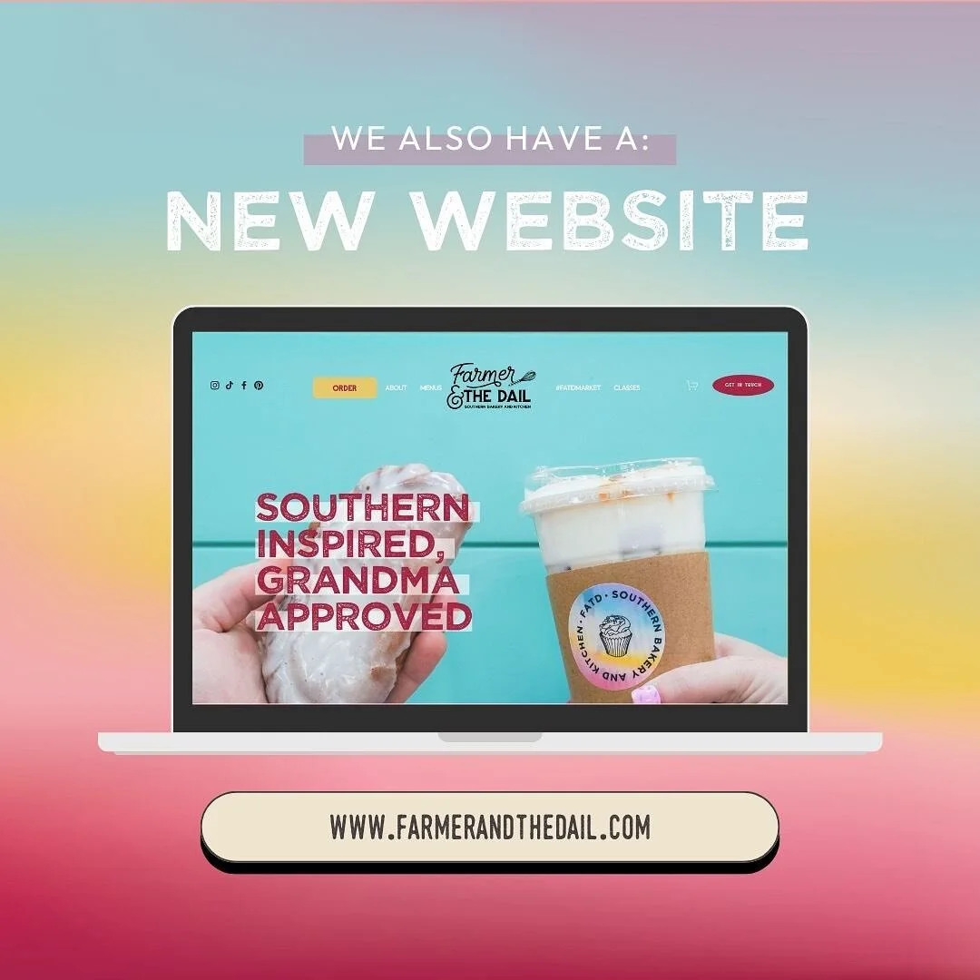 We are so excited to share the big rebranding project we&rsquo;ve been working on! We&rsquo;d love for you to check out our new (colorful!) website! You&rsquo;ll find menus, FAQS, order online options, and of course the story of FATD and our staff th