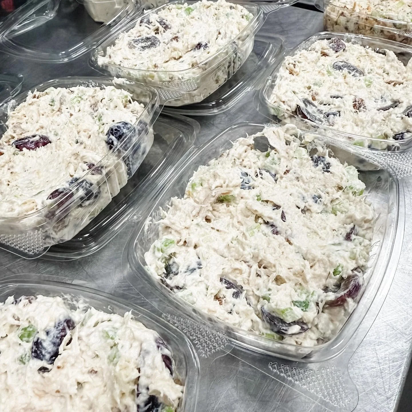1/2 Pint Fancy Chicken Salad (Grapes, Pecans, Pineapple)