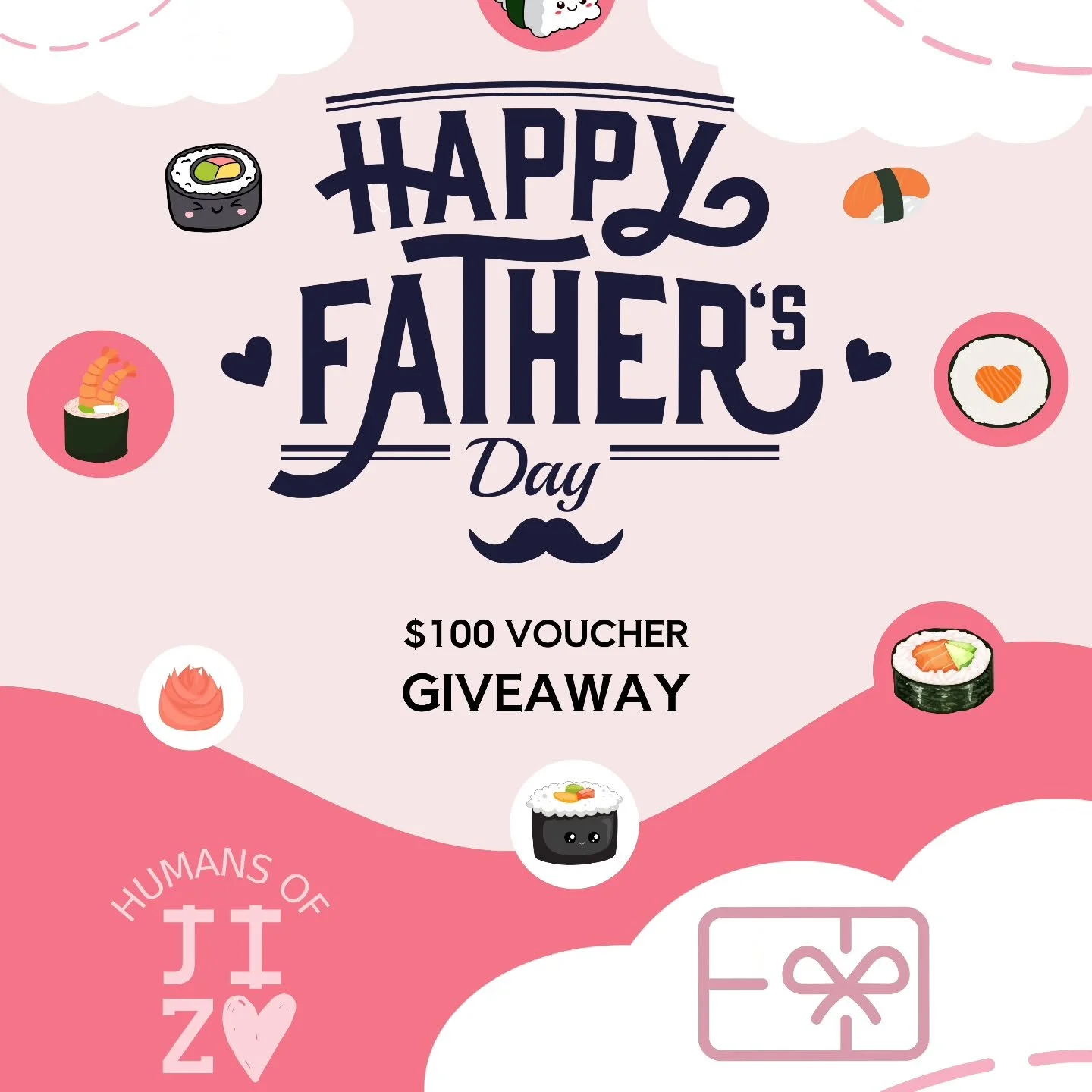We&rsquo;re raising a glass to all the great dads, father figures and everyday legends with a $100 giveaway!⁠ ❤️
⁠
Whether it&rsquo;s for Dad or someone who deserves the extra love, treat them to a delicious spread at Jizo.⁠🍙🍱🍣🍲🍤
⁠
Here&rsquo;s 