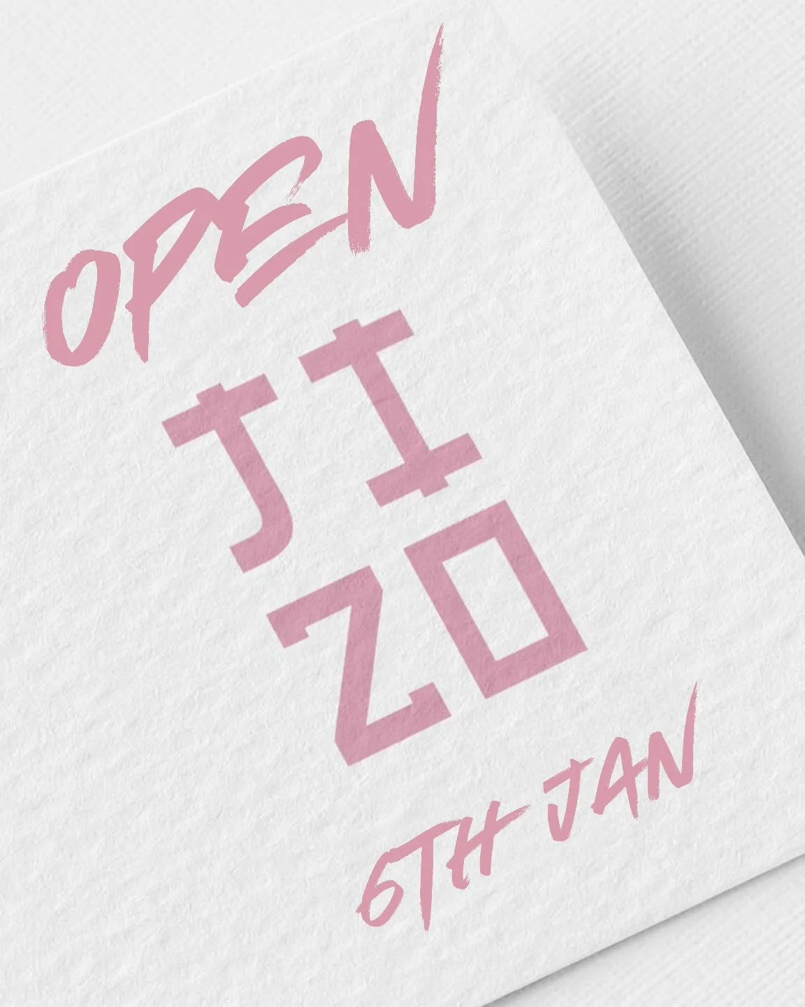 6th of Jan we are open again!
Can't wait to see you beautiful Jizo Humans 🥰