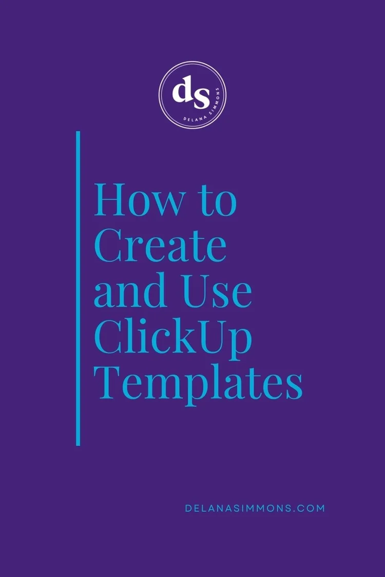 How to Create and Use ClickUp Templates Online Business + Operations