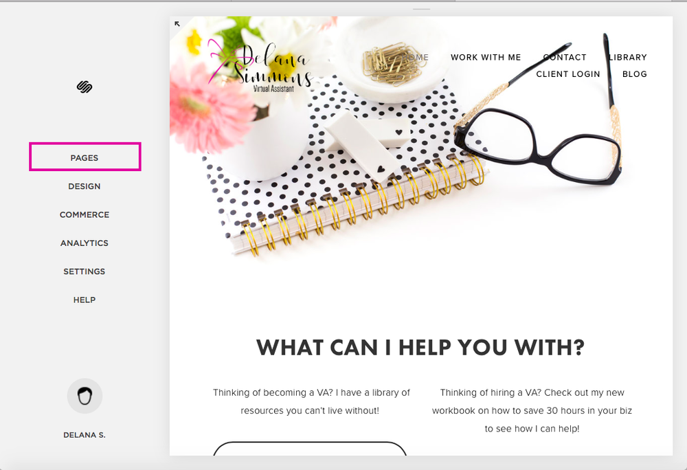 How To Link a Squarespace Cover Page Button to ConvertKit Online
