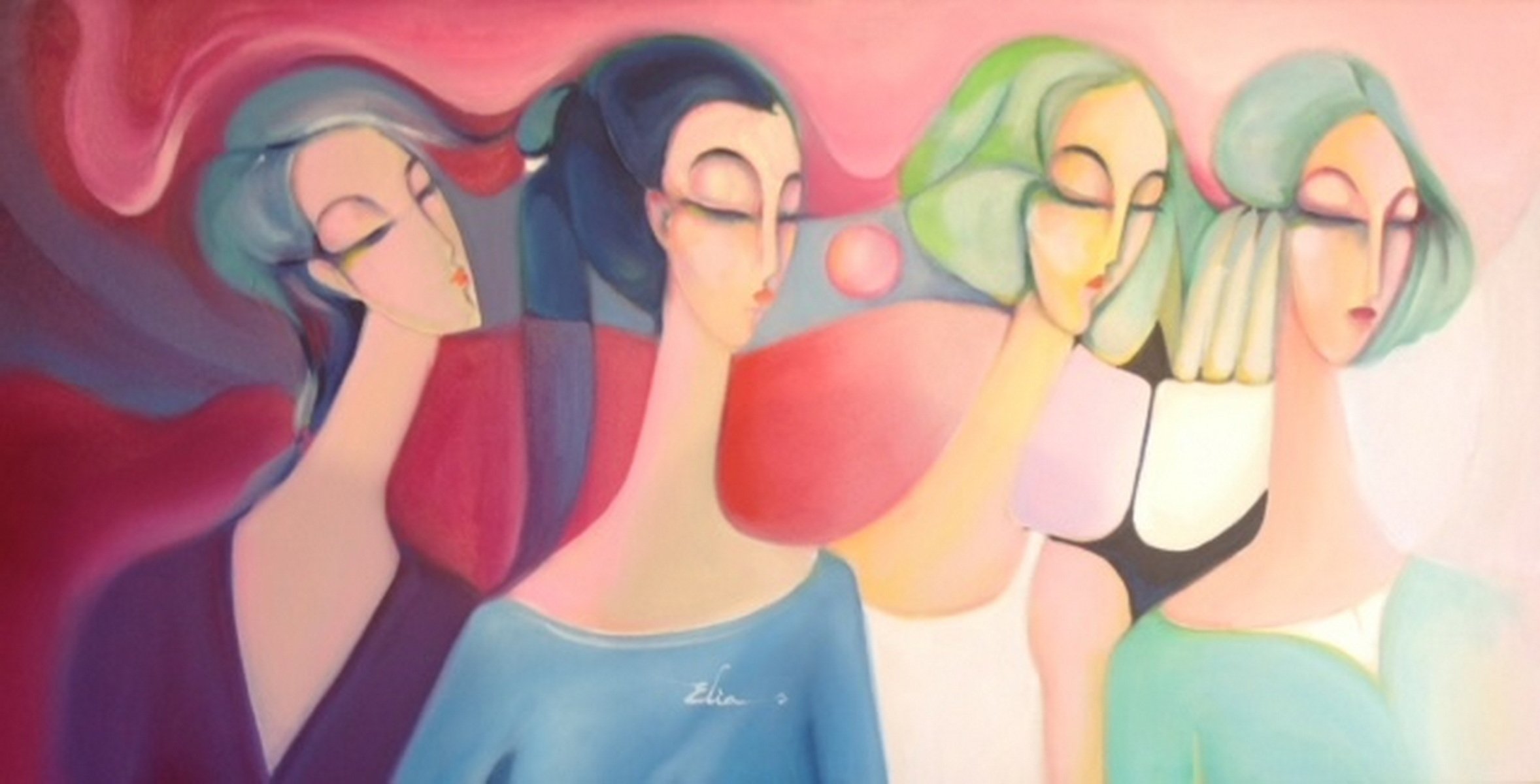 Color in Motion
44" x 22" | Oil on Canvas
| Sold
