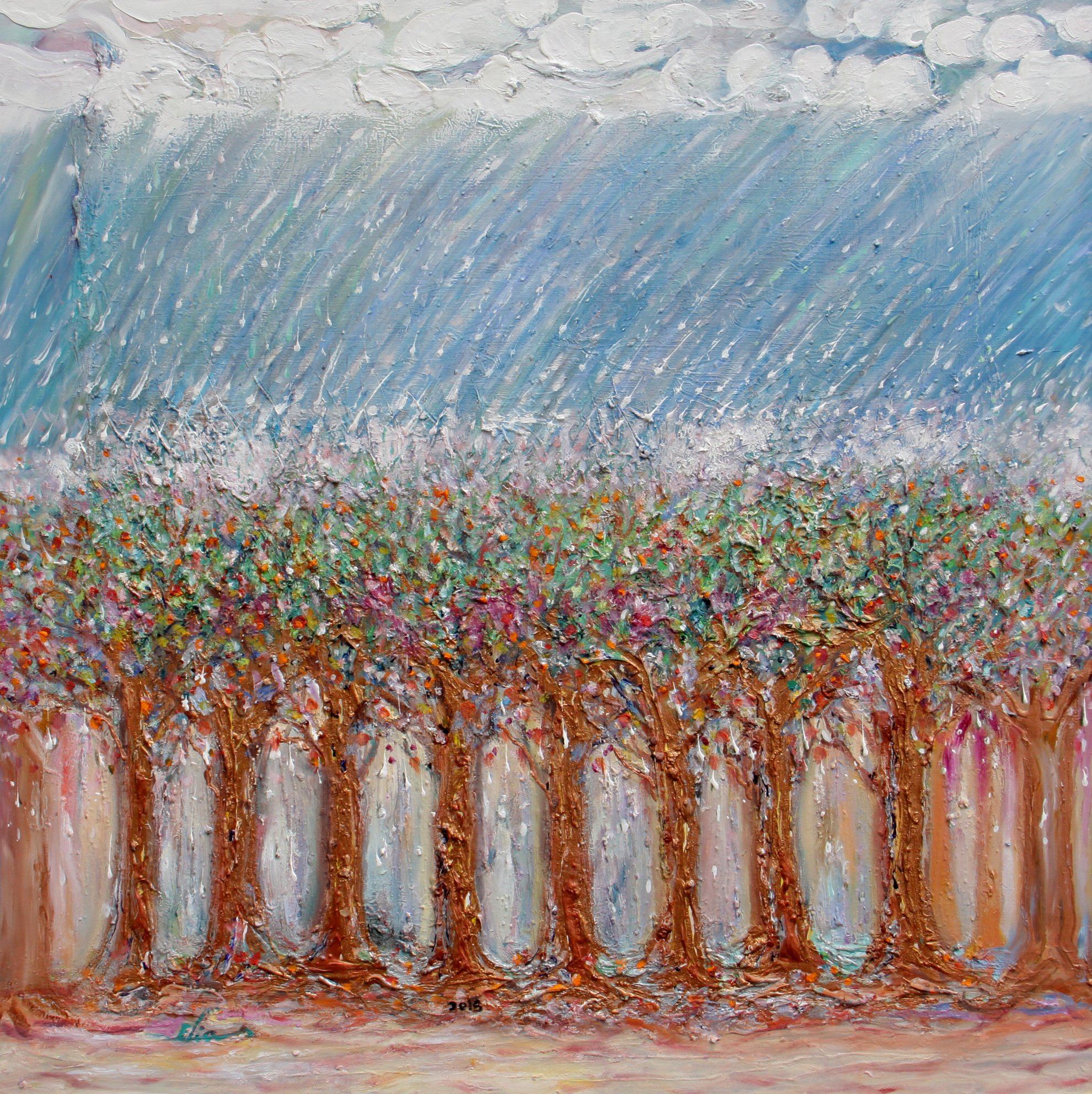 Rain
24" x 24" | Oil on Canvas
| Sold