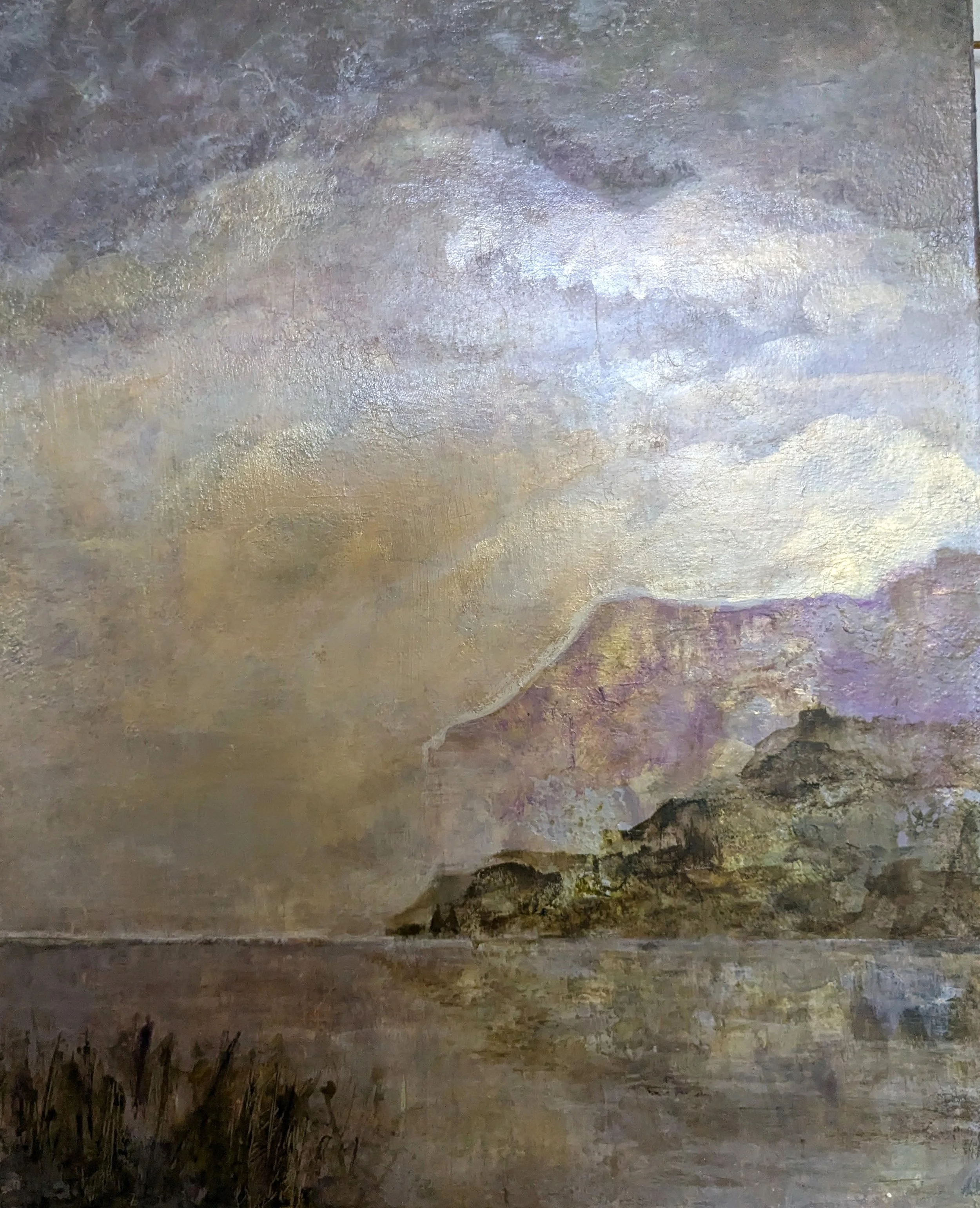 GOLDEN DAWN 16 X 20 in. Mixed Media.jpg