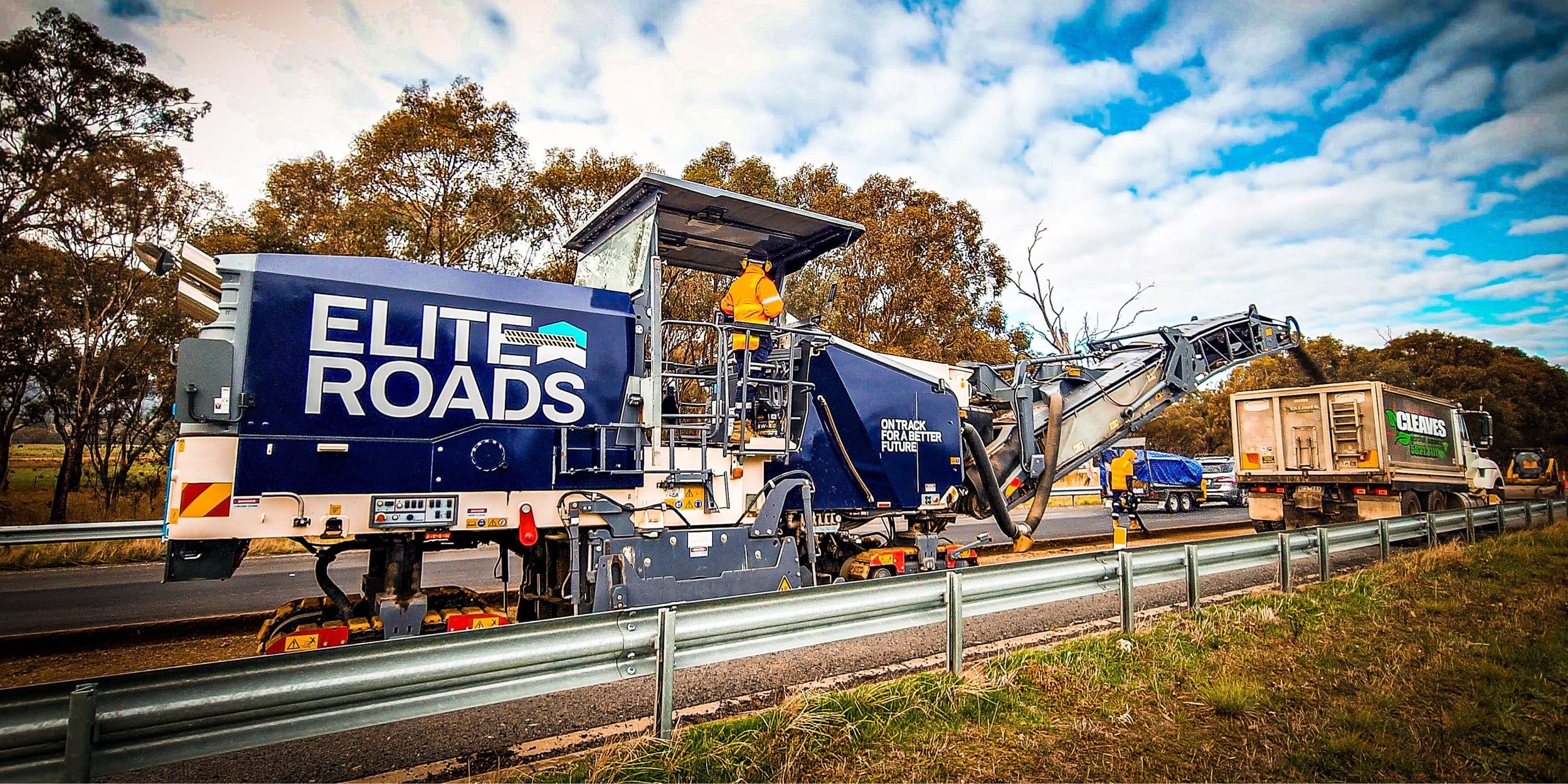 Road profiling in action on Melbourne roads