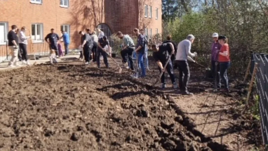 Ein beeindruckender Auftakt auf dem Gemeinschaftsacker