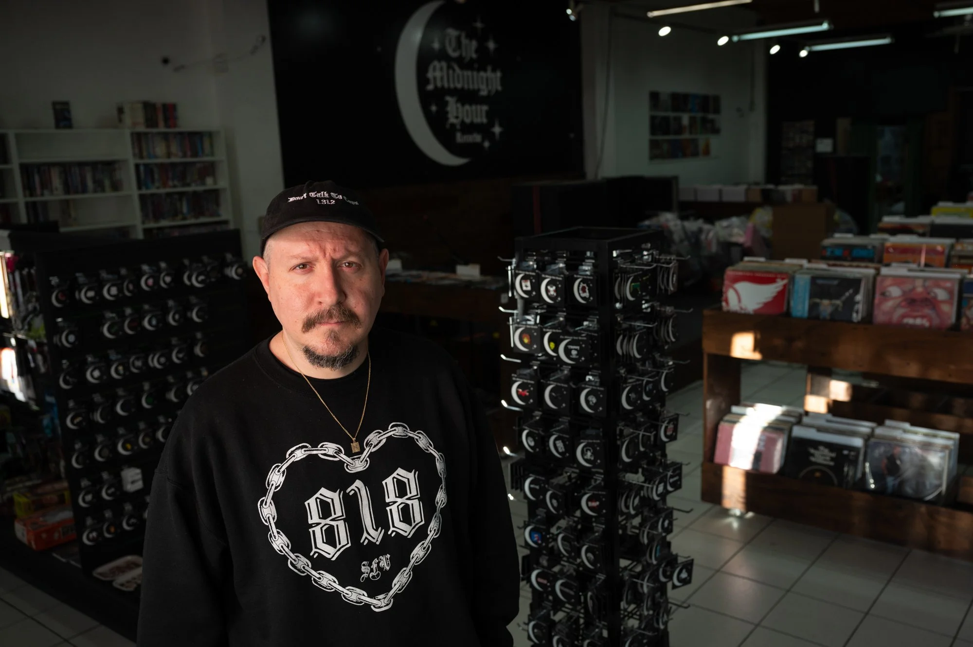  Sergio Amalfitano, owner of the Midnight Hour Records  San Fernando, CA, USA (12/19/25) 