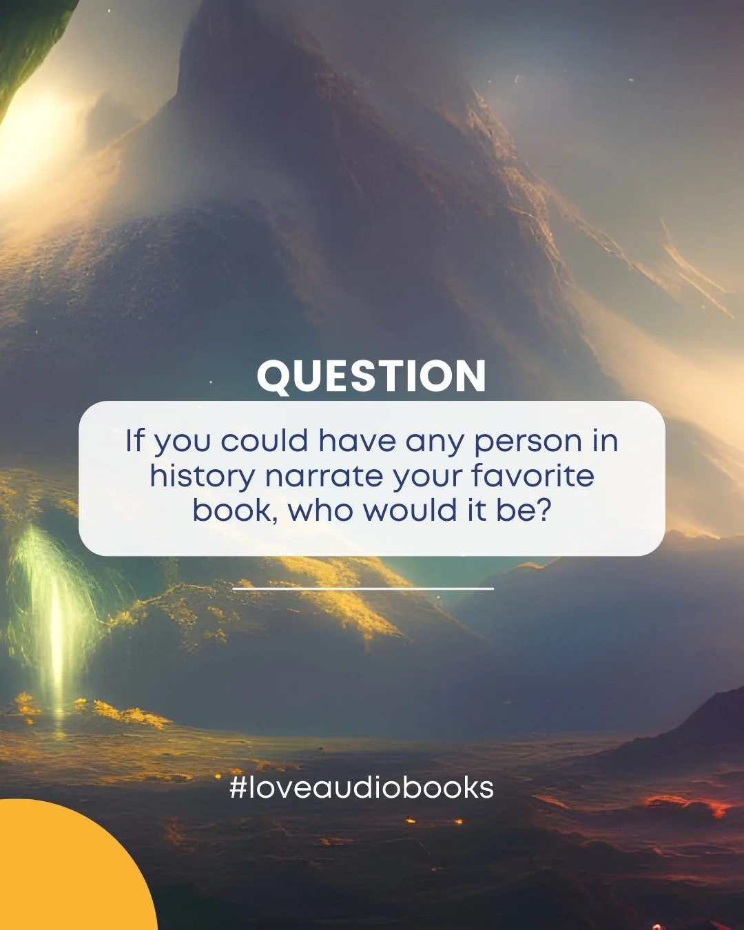If you could have any person in history narrate your favorite book… who would it be? A philosopher? A rock star? A president? A poet?
Let your imagination cast the story.👇 Drop your dream narrator in the comments!
#loveaudiobooks #audiobook