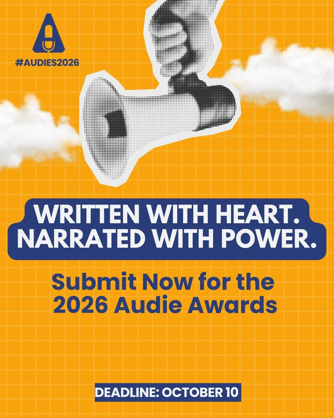 Calling all publishers, producers, and narrators! Submissions are officially open for the 2026 Audie Awards. Got a standout audiobook released between August 1 and October 31, 2025? Now’s your time to shine!
Learn more: https://audieawards.sec