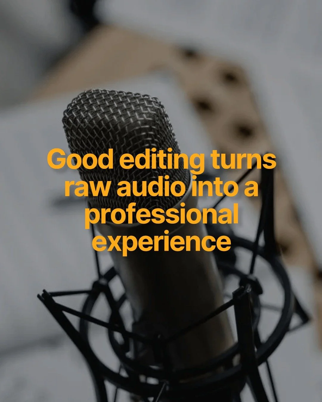 Want your audiobook to sound like a bestseller? Start with great editing. Good editing is what separates raw recordings from professional releases. Clean up the noise, fix errors, and pace your chapters to help listeners stay engaged and immersed. 

