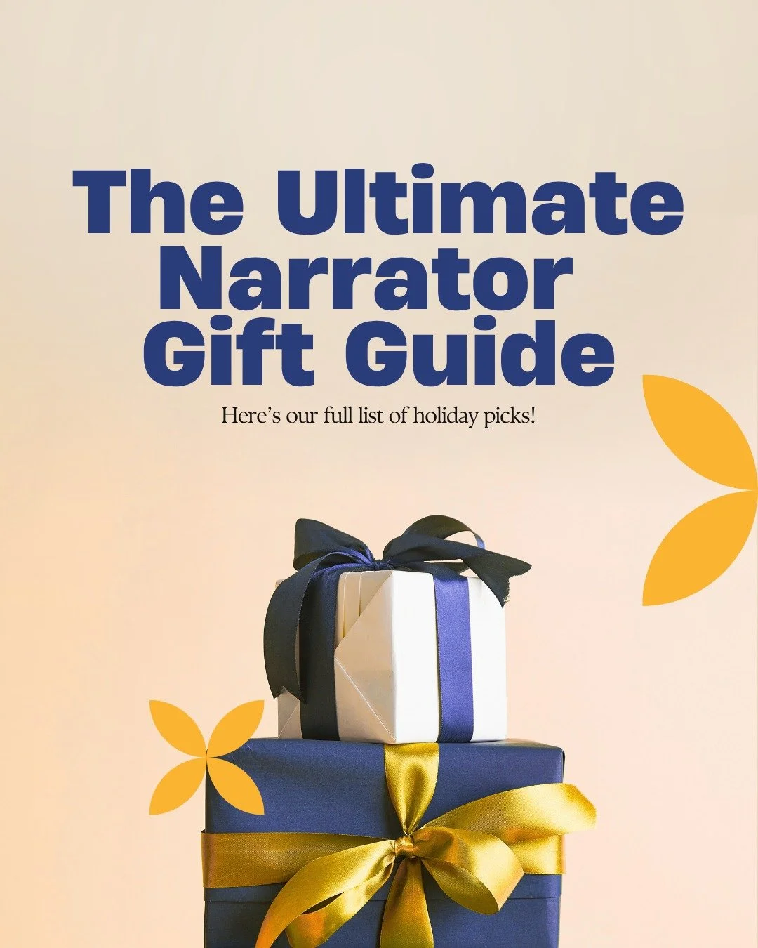 Narrator Gift Guide 2025 🎁Looking for a gift that always fits? These ideas are handpicked for the voices that bring stories to life.
✨ Swipe through for narrator-approved favorites!
Because the best gifts don&rsquo;t just say &ldquo;thank you&rdquo;