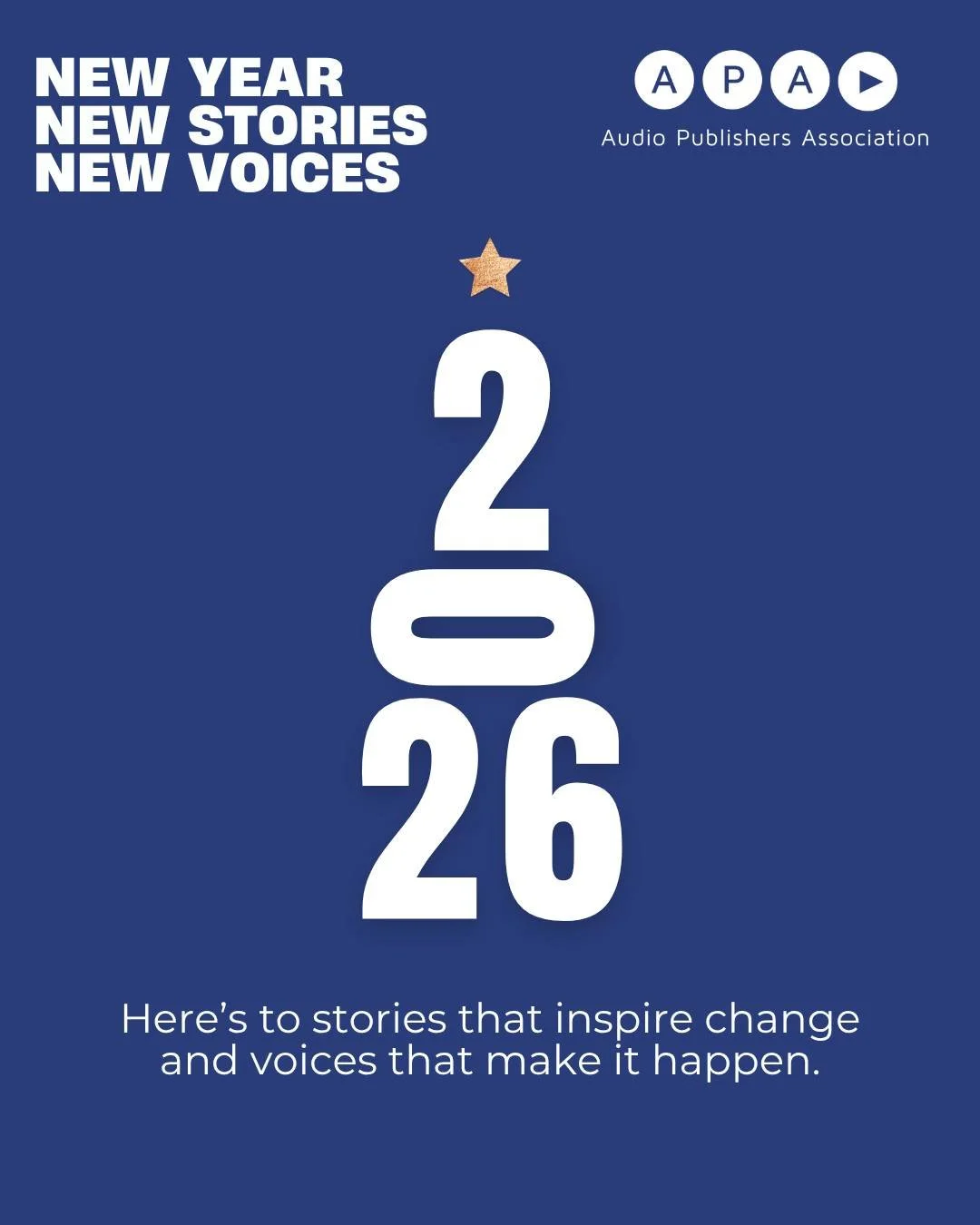 Heading into 2026 with a fresh mindset? There&rsquo;s no better time to find your next favorite voice, or share yours with the world.

Whether you&rsquo;re a listener setting new story goals, a narrator refining your craft, or a producer ready to bri