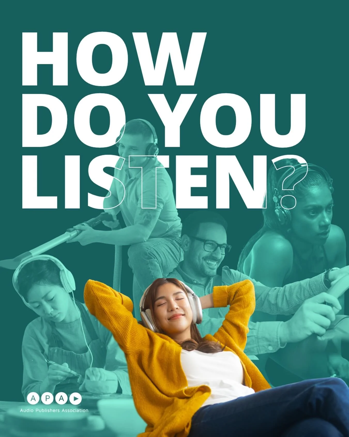 Calling all audio multitaskers! What else do you do while listening to your favorite audiobook? Let us know in the poll or in the comments below!

#Audiobook #reading #multitasking